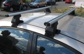 Багажник на крышу INTER D-1 (в обхват дверного проема) Mitsubishi Pajero Sport 1 PA дорестайлинг (1996-2004)