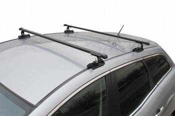 2 979 р. Универсальный багажник на крышу с винтовым соединением предусмотренным автопроизводителем Муравей C-15 Chevrolet Lacetti седан (2002-2013) (стандарт 110 см). Увеличить фотографию 1