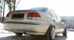 4 299 р. Универсальные фендера на колёсные арки RA (вынос 50 мм, комплект) Acura CL YA1 купе (1996-1999) (Поверхность глянец (под окраску)). Увеличить фотографию 4
