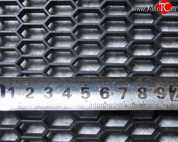 1 549 р. Пластиковая сетка на автомобиль M-VRS Лада Приора 2170 седан дорестайлинг (2007-2014)