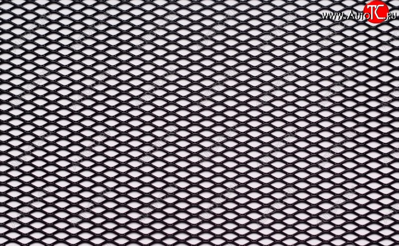 419 р. Сетка алюминиевая универсальная ЭКО (ромб, 10 мм, черная) Nissan X-trail 2 T31 дорестайлинг (2007-2011) (400x1000 mm)