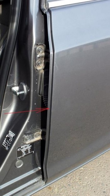 679 р. Уплотнитель дверной вертикальный универсальный РКИ-19 (длина 1-ого упл., 114 см.) Mazda 3/Axela BK дорестайлинг седан (2003-2006). Увеличить фотографию 7
