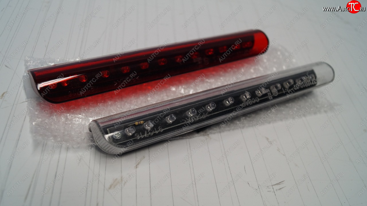679 р. Универсальный LED стоп сигнал 21103716810 (22х2х4 см) Chevrolet Lacetti седан (2002-2013) (Красный)