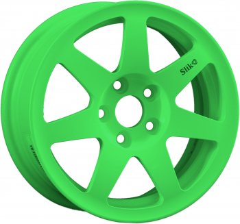 13 499 р. Кованый диск Slik Classik 6x14 (RAL 6038 ярко-зеленый) Уаз 315195 Хантер (2003-2024) 5x108.0xDIA108.0xET20.0 (Цвет: RAL 6038 ярко-зеленый). Увеличить фотографию 1
