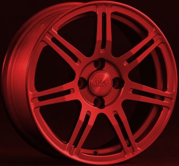 Кованый диск Slik Classik 6.5x15 (Красный) Toyota Prius XW50 рестайлинг (2018-2024) 5x100.0xDIA54.1xET40.0