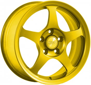 10 999 р. Кованый диск Slik classik R16x6.5 (Candy Yellow) ярко-желтый 6.5x16 Уаз Патриот 3163 5-дв. 1-ый рестайлинг (2014-2016) 5x139.7xDIA108.1xET35.0 (Цвет: Candy Yellow). Увеличить фотографию 1