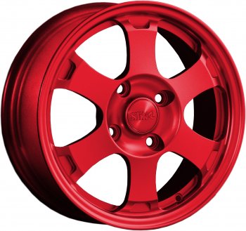 14 899 р. Кованый диск Slik Classik 6x15 (Красный) Alfa Romeo 146 930B лифтбэк (1995-2000) 4x98.0xDIA58.1xET45.0 (Цвет: Красный). Увеличить фотографию 1