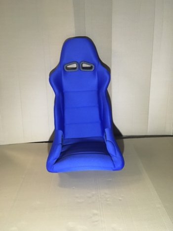 13 999 р. Спортивное сиденье Ковш (вариант 3, размер 50, рост 180) Chevrolet Lacetti седан (2002-2013) (синий, без кронштейнов). Увеличить фотографию 1