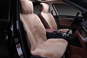 Накидка на переднее сиденье AUTOPILOT Короткий ворс (1 шт., овчина, цельная шкура, класс А) BMW X5 E70 дорестайлинг (2006-2010)