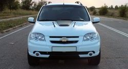 13 249 р. Стеклопластиковый капот DTM  Chevrolet Niva  2123 (2002-2020), Лада 2123 (Нива Шевроле) (2002-2021) (Неокрашенный). Увеличить фотографию 3