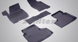 Износостойкие коврики в салон с высоким бортом SeiNtex Premium 4 шт. (резина) Лада 2123 (Нива Шевроле) 1 рестайлинг (2009-2020)