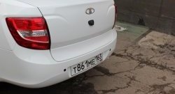 2 299 р. Накладка на крышку багажника автомобиля XALK  Лада Гранта  2190 седан (2011-2017) (Неокрашенная). Увеличить фотографию 2