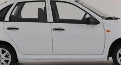 3 399 р. Пластиковые накладки на пороги Бавария Лада Гранта 2190 седан дорестайлинг (2011-2017) (Неокрашенные). Увеличить фотографию 1