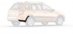 Правая накладка колёсной арки на задний бампер Kalina Cross (для авто с 01.2014 по 02.2015) Лада Калина 2194 универсал (2014-2018)