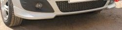 1 139 р. Накладки на передний бампер K2 Лада Ларгус дорестайлинг R90 (2012-2021) (Неокрашенная). Увеличить фотографию 1
