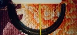 1 249 р. Универсальные расширители колёсных арок Uni KIA Optima 3 TF дорестайлинг седан (2010-2013) (Вылет 40 мм (без сужений к краям), Поверхность: глянец ). Увеличить фотографию 15